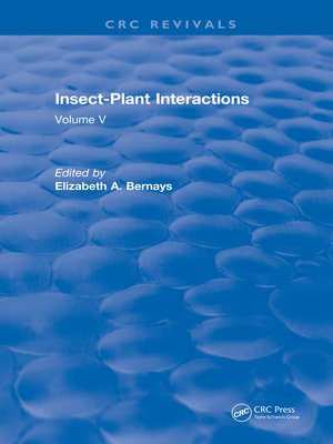 cover image of Insect-Plant Interactions (1993)